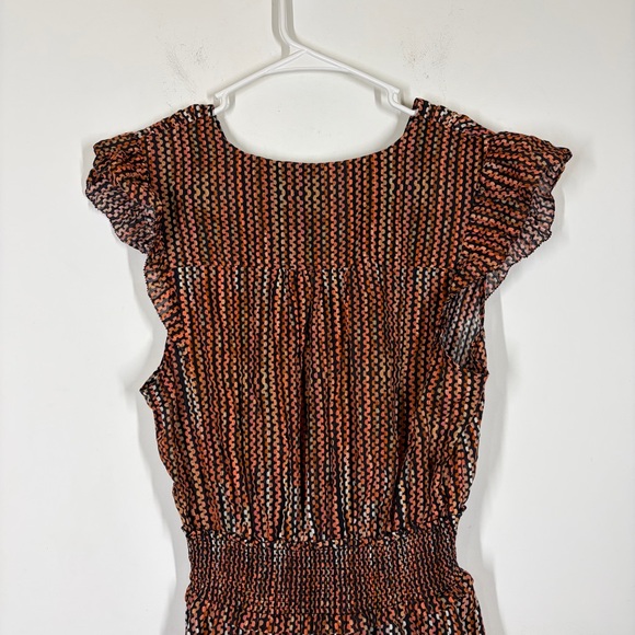 Ramy Brook Striped Jessie Dress Size Large - Picture 7 of 11